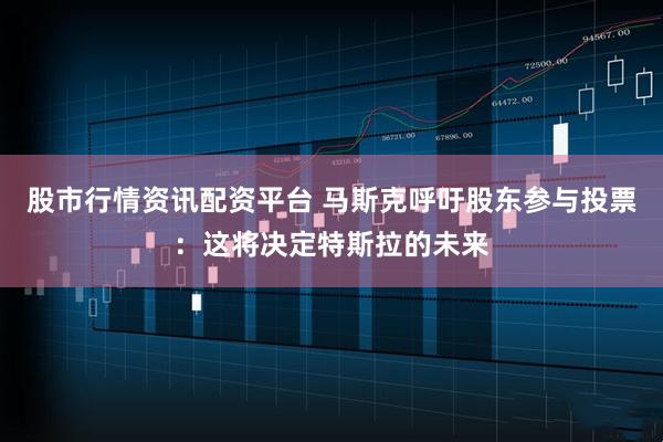 股市行情资讯配资平台 马斯克呼吁股东参与投票：这将决定特斯拉的未来